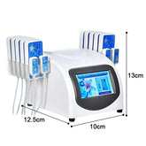160mw Lipo Laser LLLT Lipolysis Machine, 635nm-650nm, 14 Pads for Slimming and Fat Loss